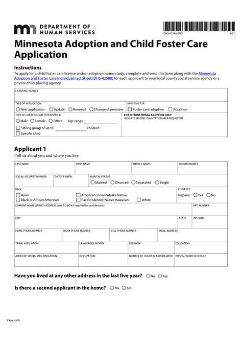 Child Care Group Application Sample Child Care Application Form 9
