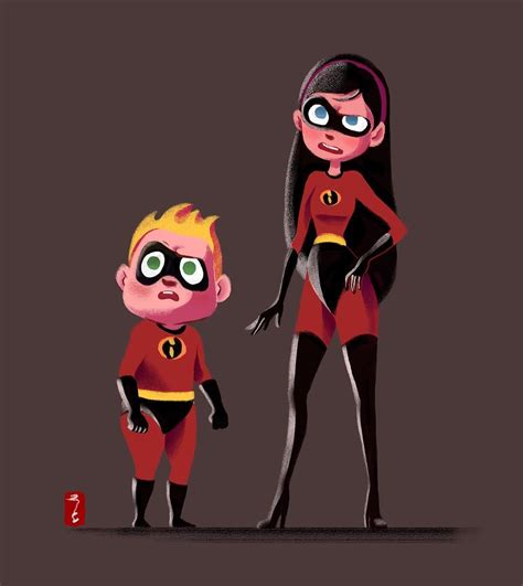 Finally Watched Incredibles And Drew My Two Fav Characters X Favorite Movies Favorite