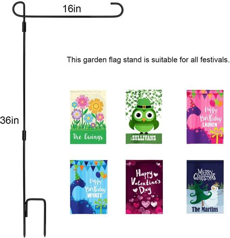 Garden Flag Stand Premium Garden Flag Pole Holder For Outdoor Garden