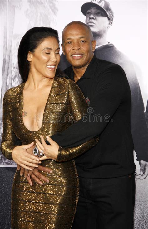 Plot, team work are really great. Dr. Dre und Nicole Young redaktionelles foto. Bild von ...