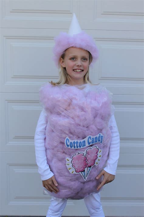 The Finished Cotton Candy Costume Cotton Candy Costume Candy