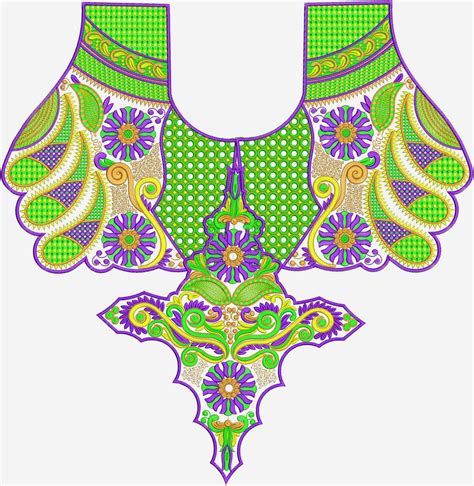 Embdesigntube Rich Embroidered Neck Designs Collection