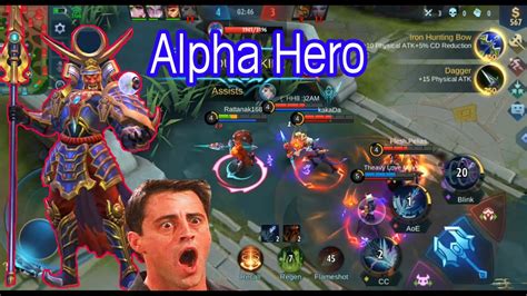 Mobile Legends Alpha Hero Alpha Mobile Legend Top Hero In Mobile