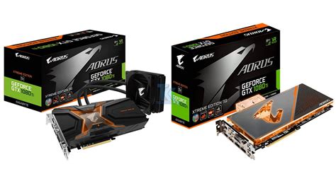 Gigabyte Launches Two Liquid Cooled Geforce Gtx 1080 Ti Graphics Cards