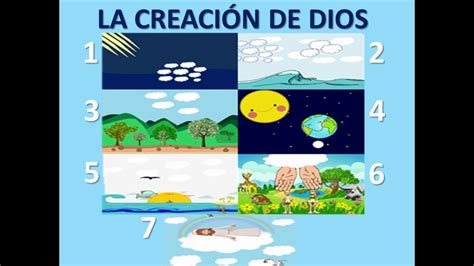 La Creación De Dios Para Niños 👼🏻 Tiempo Para Dios Youtube