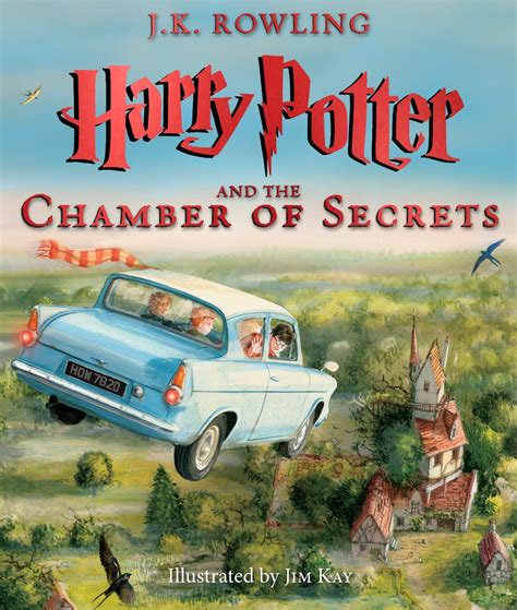 Harry Potter And The Chamber Of Secrets Illustrated Cover Popsugar