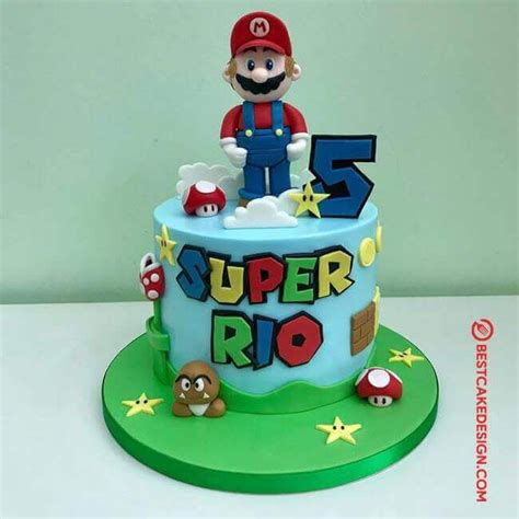Mario is one of the most adorable characters ever produced by the japanese video games house nintendo. 50 Mario Cake Design (Cake Idea) - October 2019 | Mario ...