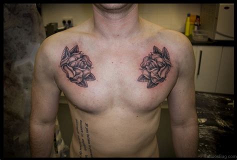 70 Brilliant Rose Tattoos For Chest Tattoo Designs TattoosBag Com