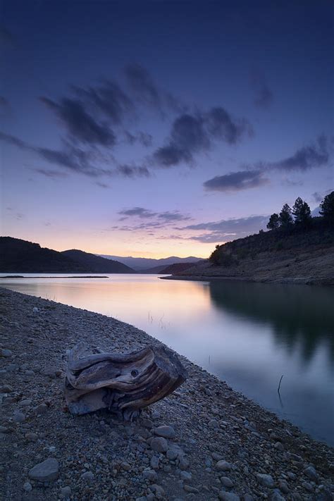 Mountain Light Blue Sunset Photograph By Guido Montanes Castillo