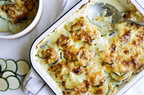 Cheesy Potato And Zucchini Bake Recipe Australia S Best Recipes