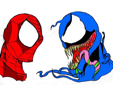 Spider Man Vs Venom By Scarlet Conduit On Deviantart