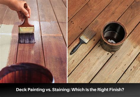 Deck Painting Vs Staining Which Is The Right Finish