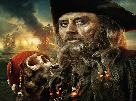 Blackbeard The Pirate Pirates Of The Caribbean On Stranger Tides
