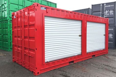 Roll Up Doors For Modified Containers Ats Containers