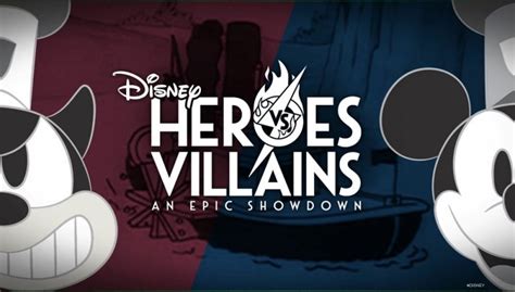 Heroes Vs Villains An Epic Showdown Disney Pin Event Date Announced