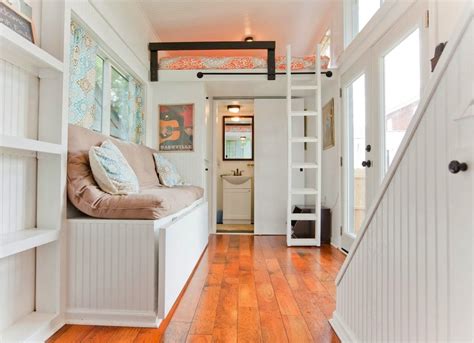 White Tiny Home Interior 18 Storage Ideas For Small