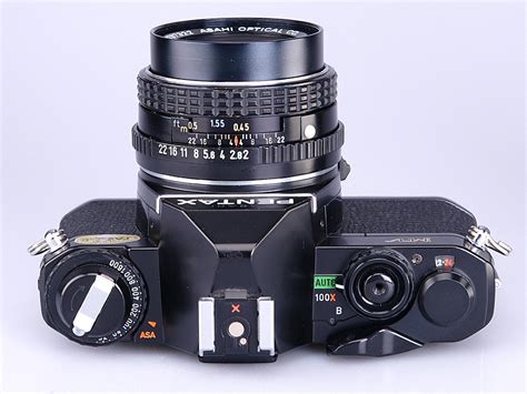 Pentax Mv With Smc Pentax M 50mm F2 Lens Manual Focus Slr Wide Angle