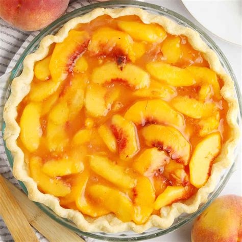 Fresh Peach Pie The Carefree Kitchen