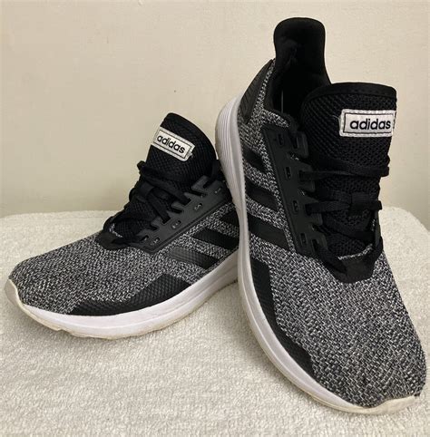 Adidas Gray Black Cloudfoam Adiwear Shoes Sneakers Mens 9 Pgd 789006