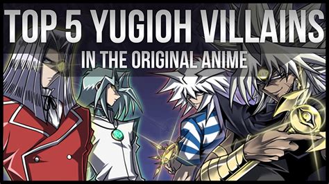 Top 5 Yu Gi Oh Anime Villains Youtube