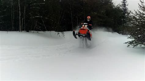Ski Doo Renegade Backcountry And Expedition Extreme Ride In Deep Snow