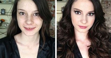 Photos Des Actrices Porno Avant Et Après Une Séance De Maquillage