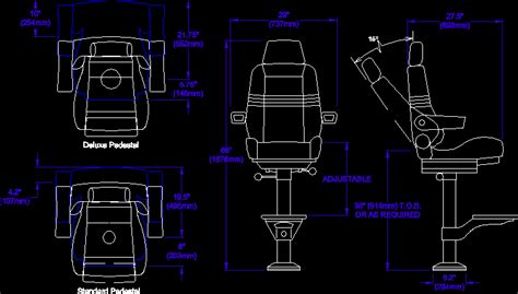 Adjustable Office Chair 2d Dwg Block For Autocad • Designs Cad
