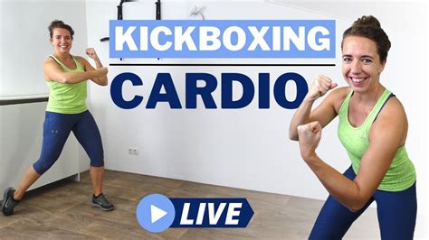 30 Minute Cardio Kickboxing Workout At Home Low Impact Exercises