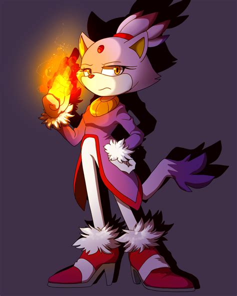 Blaze The Cat Fan Art By KASAnimation On DeviantArt