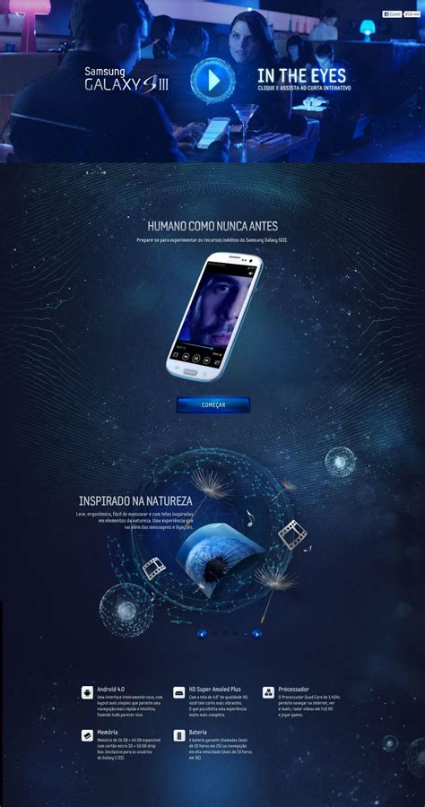 Best Web Design On The Internet Samsung Galaxy Siii Webdesign