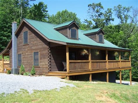 Quiet Secluded Hilltop Log Cabin Get Away Vacation Cabin Rental With