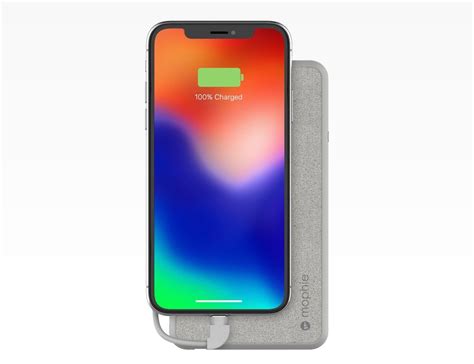 The Mophie Powerstation Plus Xl Has A Built In Lighting Connector