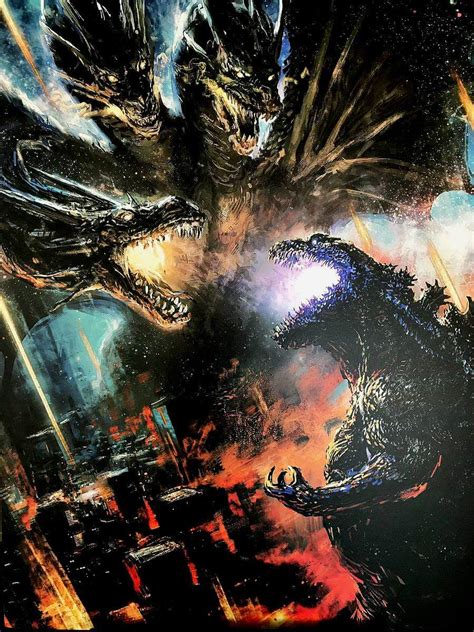 Godzilla Vs King Ghidorah Wallpapers Wallpaper Cave