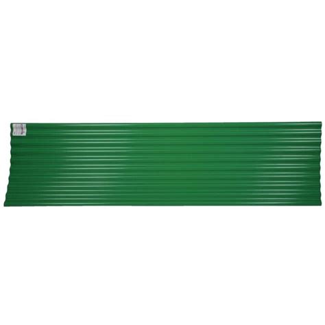 Tuftex Seacoaster 217 Ft X 12 Ft Corrugated Green Pvc Plastic Roof