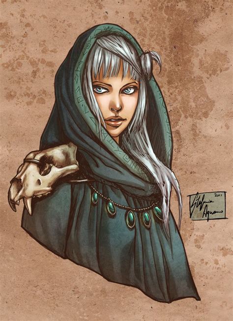 Warlock By Darkredrose On Deviantart Character Portraits Fantasy Art