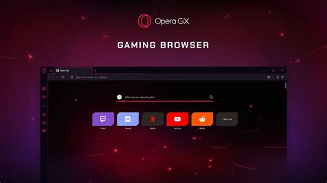 Opera Gx Gaming Browser Opera For Computers Opera Youtube