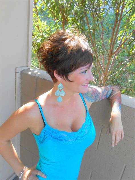 Pin By Tracey Puckett On Mane Attraction Really Short Hair Cute