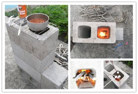 How To Make DIY Concrete Block Rocket Stove | DIY Tag