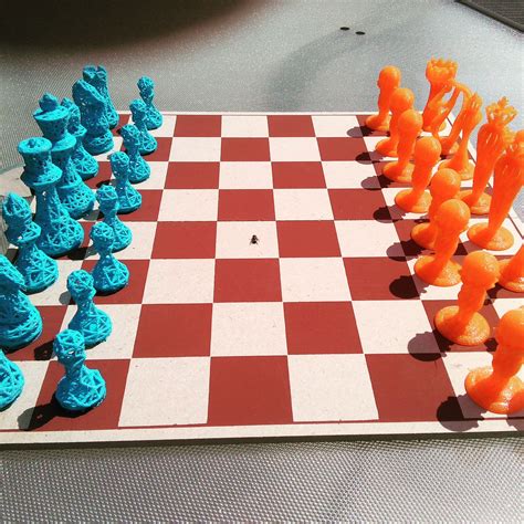 3d printed chess pieces | Prints, Food, Desserts