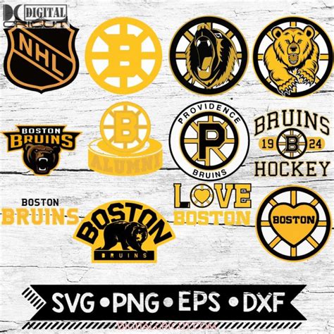 Boston Bruins Svg Boston Bruins Logo Nhl Svg Bundle Digitalcricut