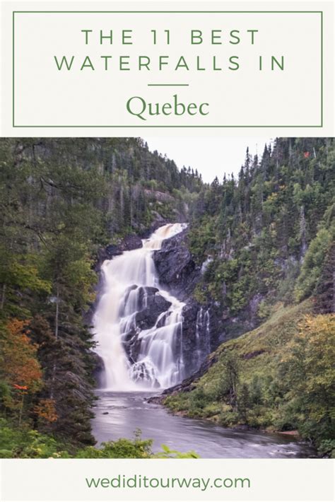 The 11 Best Waterfalls In Quebec You Have To See Canada Travel