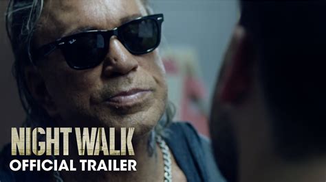 Night Walk 2021 Movie Official Trailer Mickey Rourke Eric Roberts
