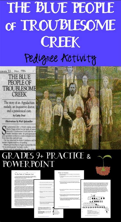Pedigree Practice The Blue People Of Troublesome Creek Teaching