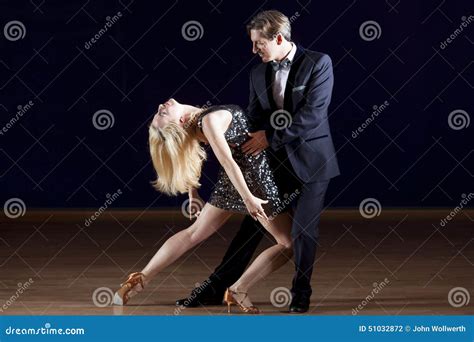 Couple Dancing The Tango