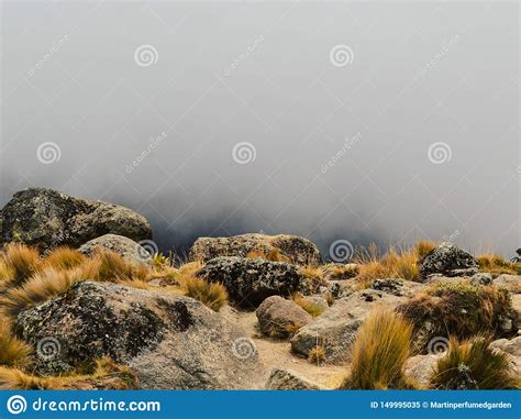 Beautiful Mountain Landscapes In The Volcanic Rock Formations At Mount
