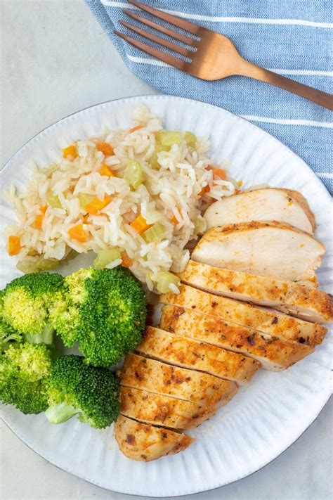 Healthy Baked Chicken Breasts Fixed On Fresh