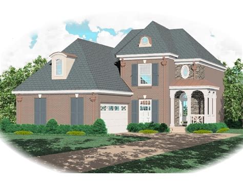 Pastoral European Home Plan 087d 0332 House Plans And More