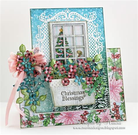 Designs By Marisa Heartfelt Creations Christmas Blessings Card