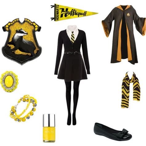 Hufflepuff School Uniform Harry Potter Outfits Harry Potter Costume