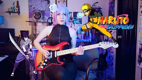 Naruto Shippuden Ost Kokuten Sasuke Uchiha Theme Female Guitar